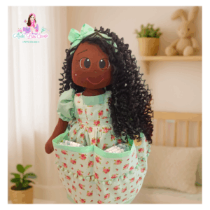 Aula Com Molde Boneca de Pano Tiana – Porta Fraldas & Boneca para Brincar